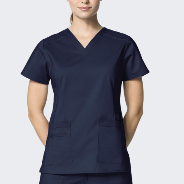 WOMEN'S V-NECK TOP - Image 2