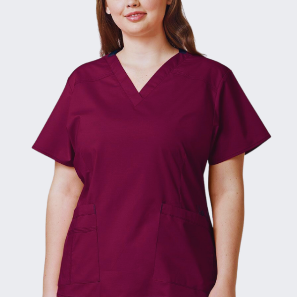 WOMEN'S V-NECK TOP