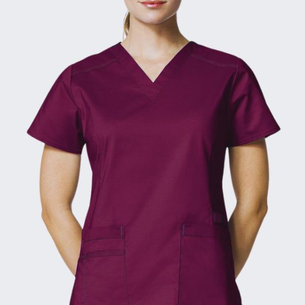 WOMEN'S V-NECK TOP - Image 2