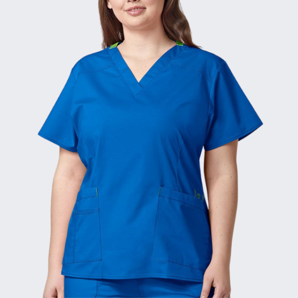 WOMEN'S V-NECK TOP - Image 2