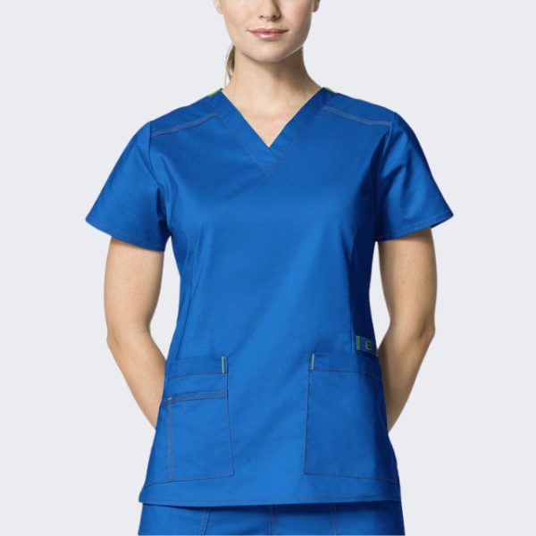 WOMEN'S V-NECK TOP