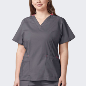 WOMEN'S V-NECK TOP